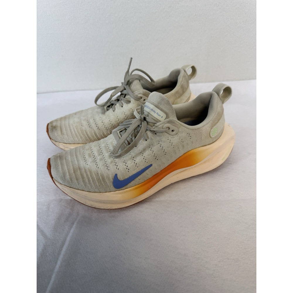 Nike Women's InfinityRN 4 Sea Glass Safety Orange Running Shoe Sneaker Size 8